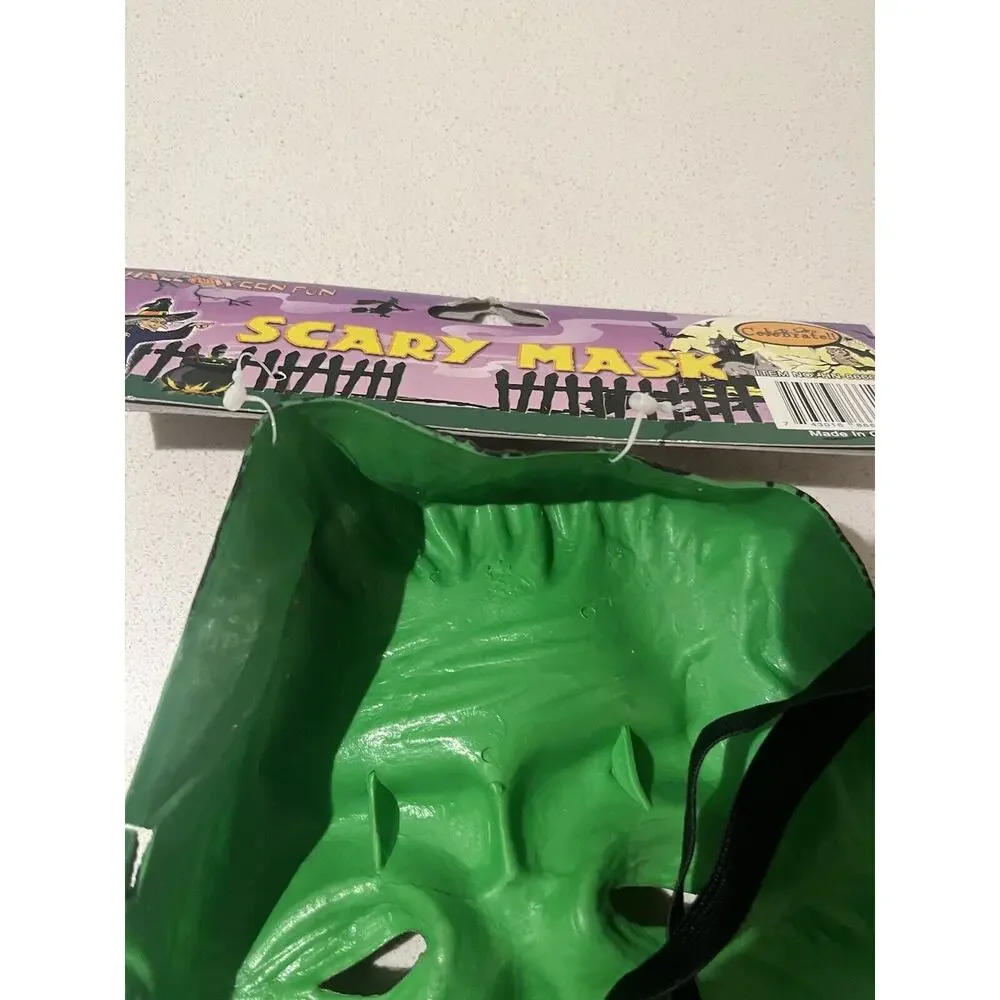 Vintage Halloween Frankenstein Rubber Laytex Masks New with tags Old Stock